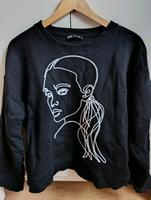 Zara Sweatshirt L schwarz Niedersachsen - Nordenham Vorschau