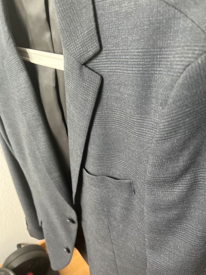 Blazer / Sakko, Jack&Jones, Größe 50 (dunkelblau/dunkelgrau) in Trier