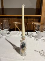Hochzeitsdeko Kerzenständer Kerzenglas Trockenblumen Neuhausen-Nymphenburg - Neuhausen Vorschau
