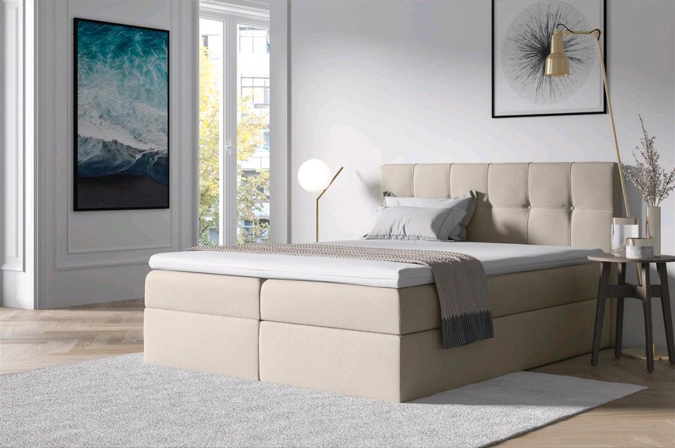 Boxspringbett 140×200cm in Bad Herrenalb