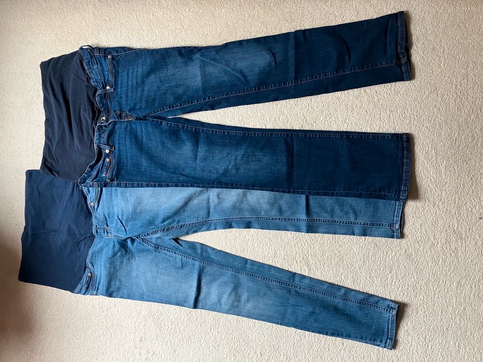 Umstandsmode Hosen Jeans Gr. 40 & 42 Schwangerschaftskleidung in Struppen