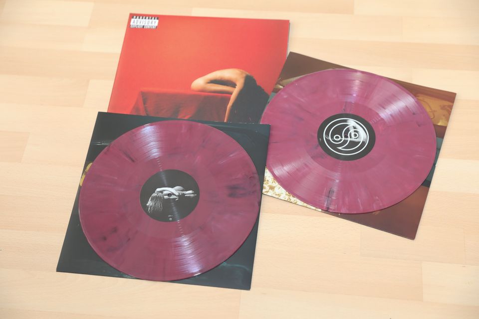 Bad Omens - The Death of Peace of Mind Vinyl, Oxblood w/Marble in Hildesheim