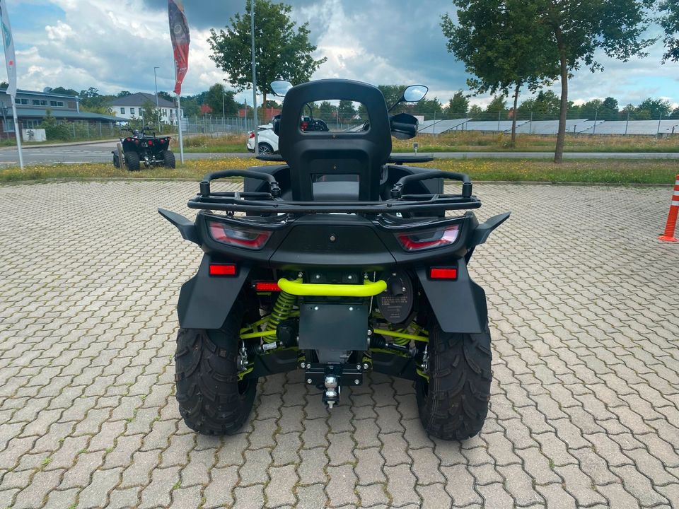 Segway Snarler 600 GL-F LOF - schwarz / grün - MY2024 - Quad ATV in Walsrode