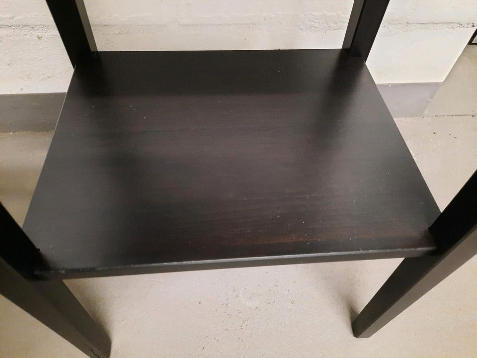 IKEA HEMNES Ablagetisch schwarz lasiert 46x35cm guter Zustand in Essen