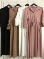 Neu Damen Maxi Kleid uni Farbe Schwarz weiß Braun xs s m l hijab Rheinland-Pfalz - Mainz Vorschau