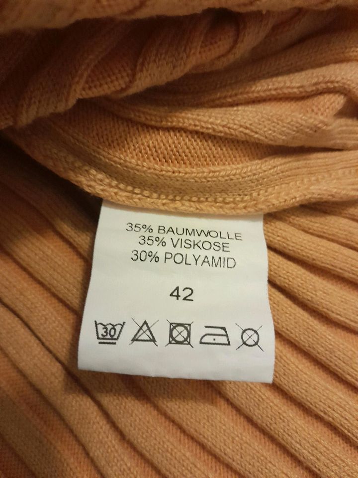 Walbusch pullover turtleneck, Stehkragen, in gelb, Größe 42 in Gevelsberg