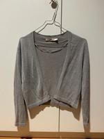 Cardigan Bolero Stola silber Glitzer langarm Grösse 36 S Bayern - Augsburg Vorschau