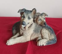 2xHundewelpe Welpe Schäferhund Polyresin Prince&Dougal by Goebel Rheinland-Pfalz - Bad Neuenahr-Ahrweiler Vorschau