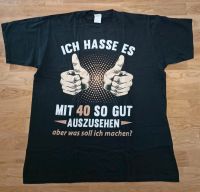 40. Geburtstag T-Shirts in Größe XL Nordrhein-Westfalen - Remscheid Vorschau