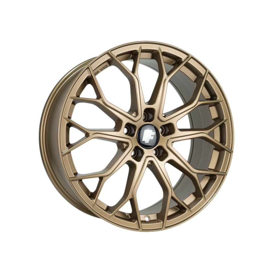 FF Wheels FF01 19 Zoll Sommerräder für Audi A3 A4 TT S3 RS3 8P 8V GY 8Y S4 B5 B6 B7 8E 8H TTS TTRS 8J 8S FV Felgen Reifen Räder bronze ABE sline sportback avant TDI S Sommerreifen NEU Kompletträder in Neckarsulm