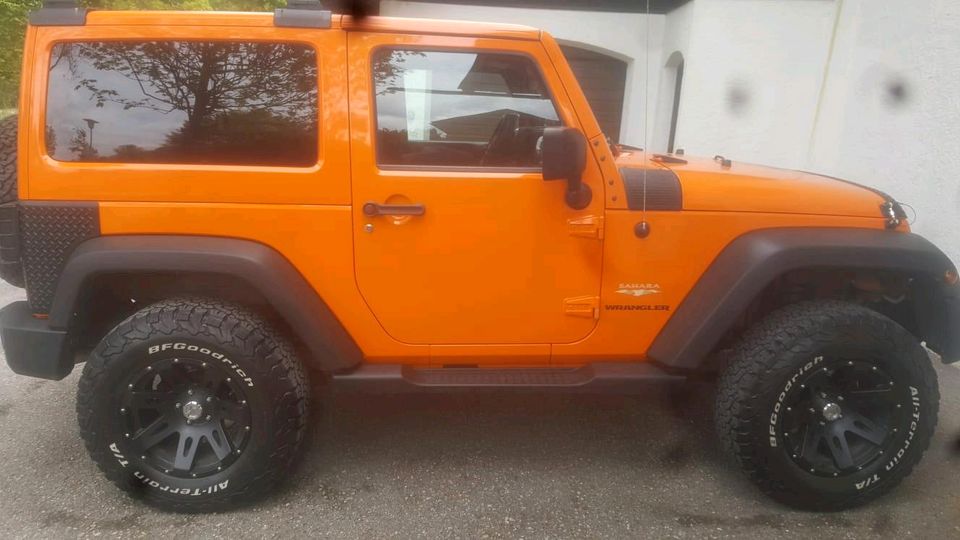 Jeep Wrangler in Rottach-Egern