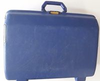 Poppiger Klassiker: Samsonite Koffer in blau/gelb als Weekender Berlin - Friedenau Vorschau