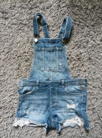 Jeans Latzhose kurz in Gr 146 Duisburg - Duisburg-Süd Vorschau