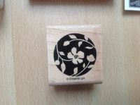 Stampin' Up Holzblockstempel Kreis mit Blume Niedersachsen - Schüttorf Vorschau