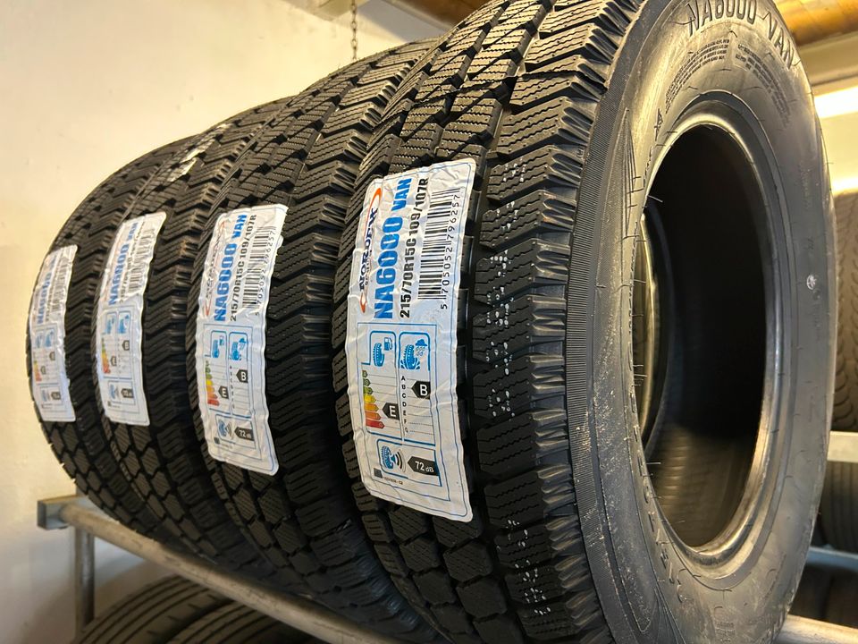 4*NEU* Allwetterreifen NORDEXX 215/70 R15C ; Montage möglich in Wertingen