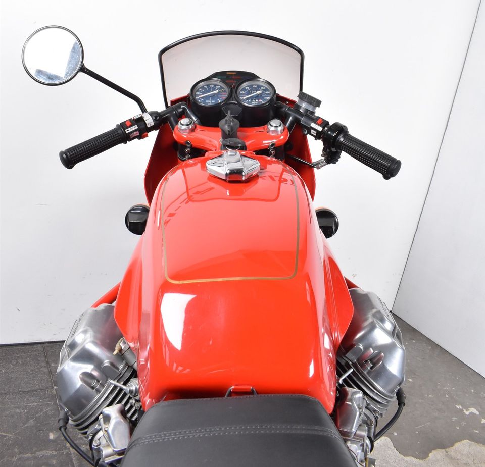 Moto Guzzi Le mans 1 Rosso mit einem Jahr Garantie in Laer