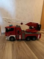 Bruder Feuerwehrauto Scania Drehleiterwagen Brandenburg - Finsterwalde Vorschau
