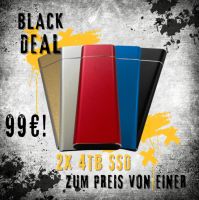 SSD Extern Ultra Speed Festplatte Gold BLACK DEAL 2x 4TB für 99€ Niedersachsen - Wrestedt Vorschau