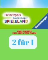 Ravensburger Spieleland Gutschein Freikarte Ticket Flexi 2 für 1 Bayern - Memmingen Vorschau