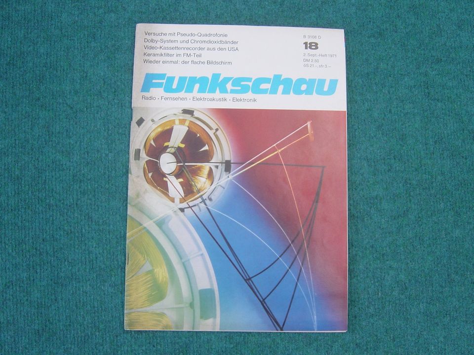 Funkschau / 10 x Zeitschrift 70er Jahre in Siesbach