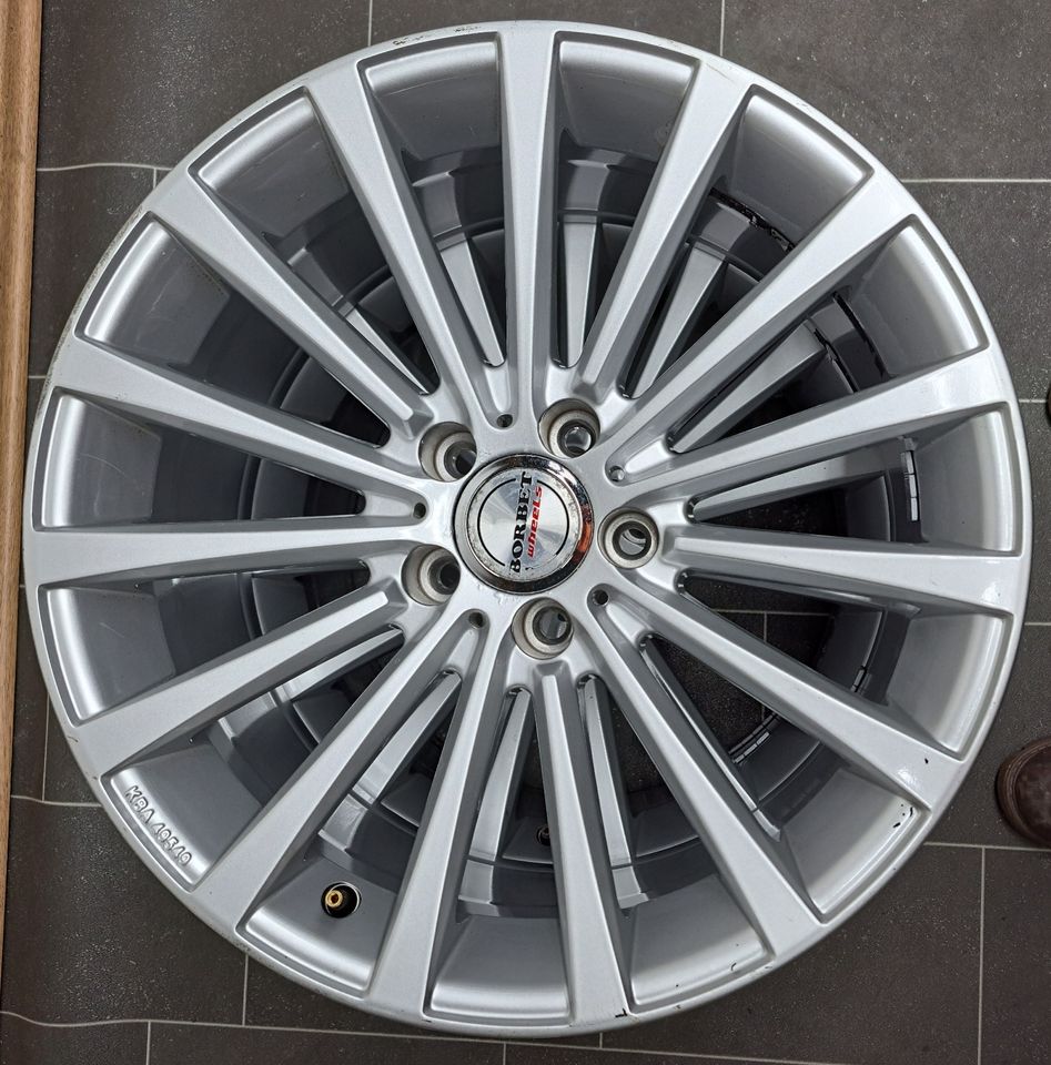 18 Zoll Borbet Wheels Alu-Felgen Räder KBA49549 - Audi A5 F5 8W in Augsburg