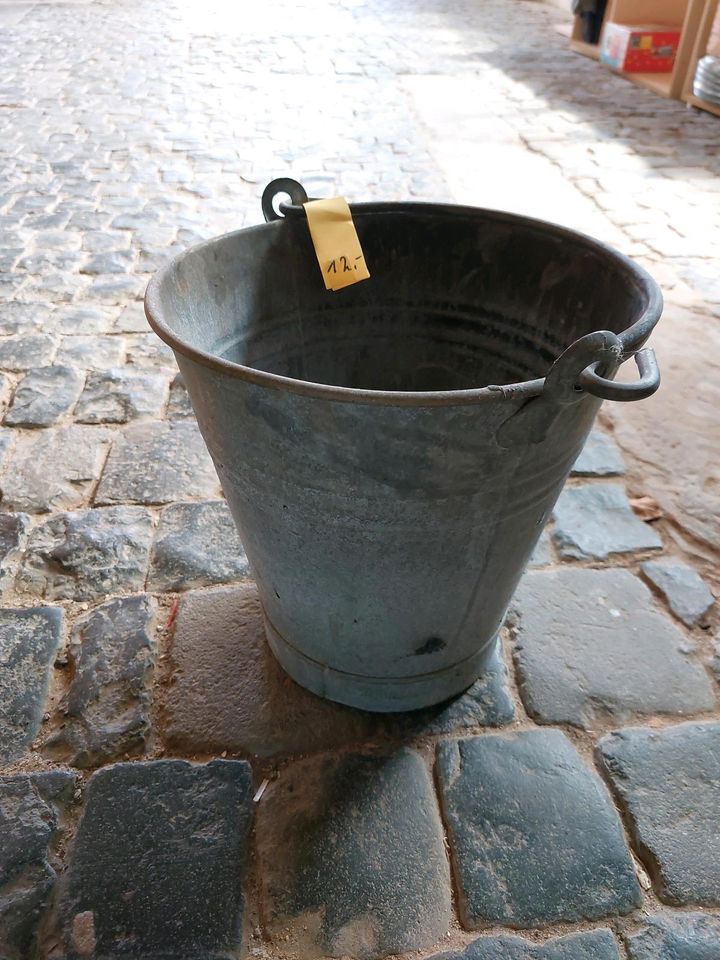 Zinkeiner antik 10 Liter in Nidderau