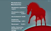 Pferdedecken Waschservice Schabracke Satteldecke Nordrhein-Westfalen - Drensteinfurt Vorschau
