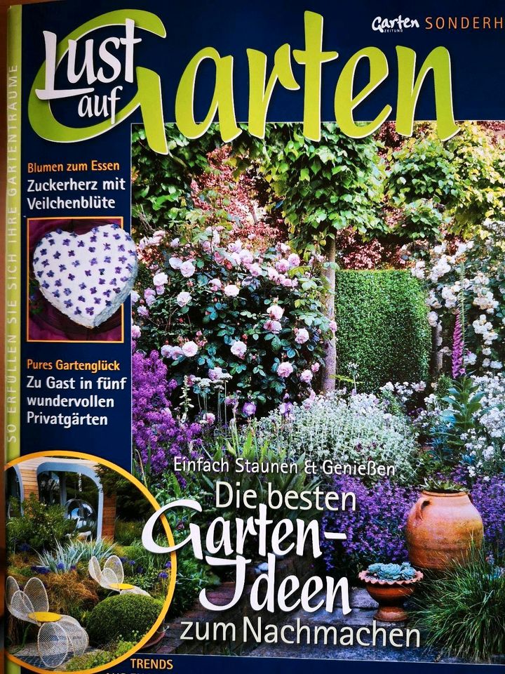 Verschiedene Garten Zeitschriften in Plattling