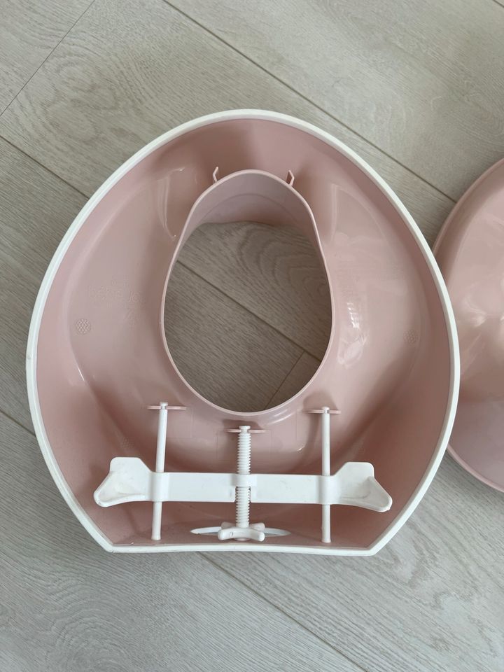 Wie neu - Toilettensitz Sitz Verkleinerer Bebe Jou rosé WC in Oldenburg