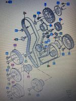 Ford Fiesta Escort Sierra Mondeo Zahnriemen 1.8 Diesel 1113169 Rheinland-Pfalz - Kandel Vorschau