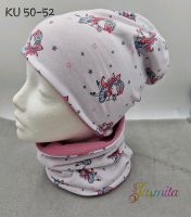 Beanie Mütze + Loop Schlauchschal KU 50-52 ❤️ Handmade ❤️ Niedersachsen - Häuslingen Vorschau