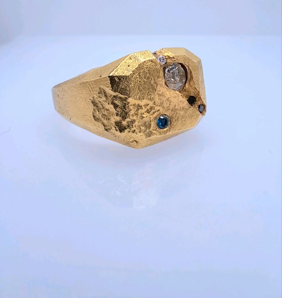 ‼️‼️‼️ 750er Gold Designer Ring "Flores" ‼️‼️ in Regensburg