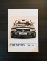 Prospekt Flyer BRABUS W107 300SL auf Basis Mercedes Benz Nordrhein-Westfalen - Bottrop Vorschau
