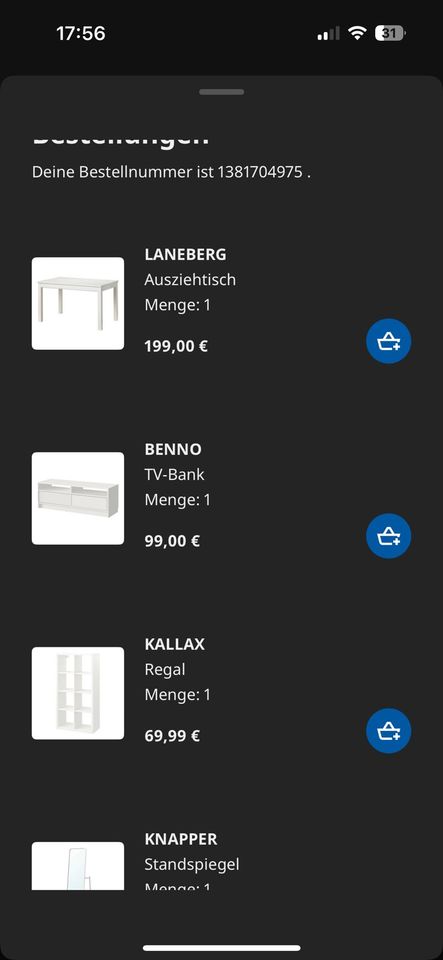 IKEA Tv Bank in Mettmann