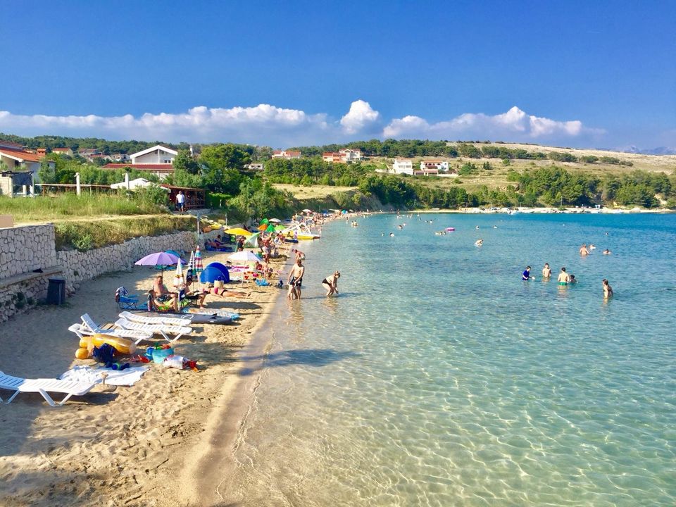 Kroatien Ferienwohnung mit Meerblick Ferienhaus Sand PAG Urlaub in Recklinghausen