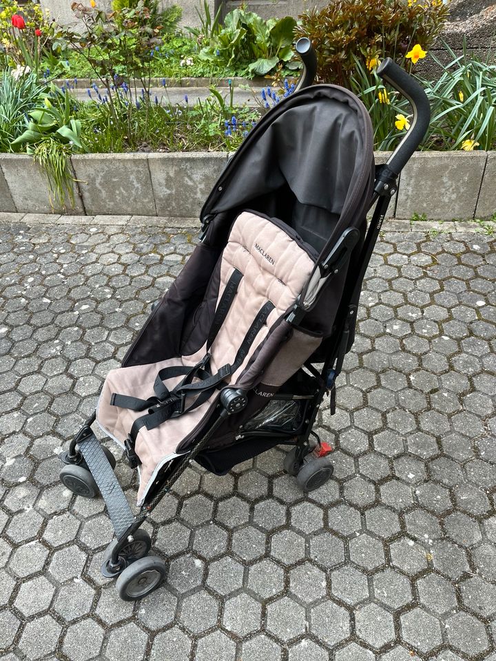 MacLaren Buggy schwarz, beige Kinderwagen in Regensburg