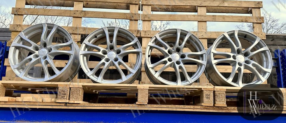 SUPER ZUSTAND ➡️ ANZIO 17 Zoll Alufelgen 5x112 ET42 Felgen ➡️ Mercedes E W211 W212 CLA A B W177 VW Caddy Tiguan Passat B5 B8 CC Audi A4 B6 B7 Q2 TT Q3 Seat Leon Ateca Exeo Skoda Kodiaq Superb Octavia in Bünde