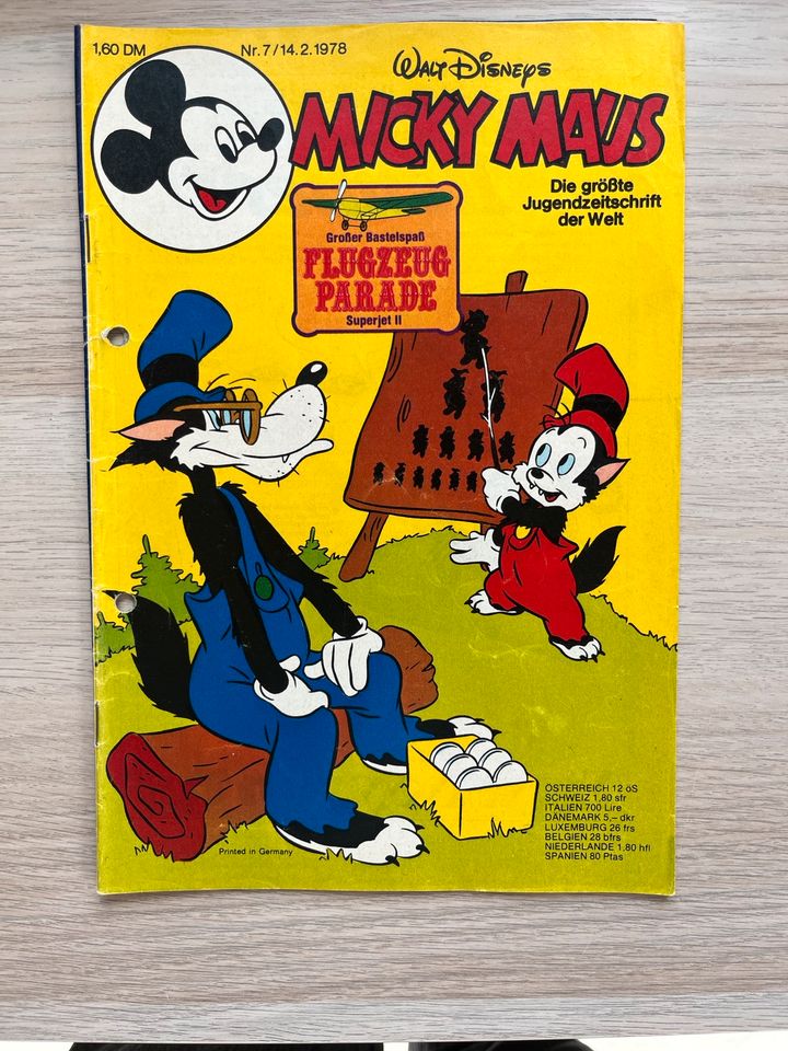 Micky Maus Comics 1978 - 18 Stück in Nürnberg (Mittelfr)