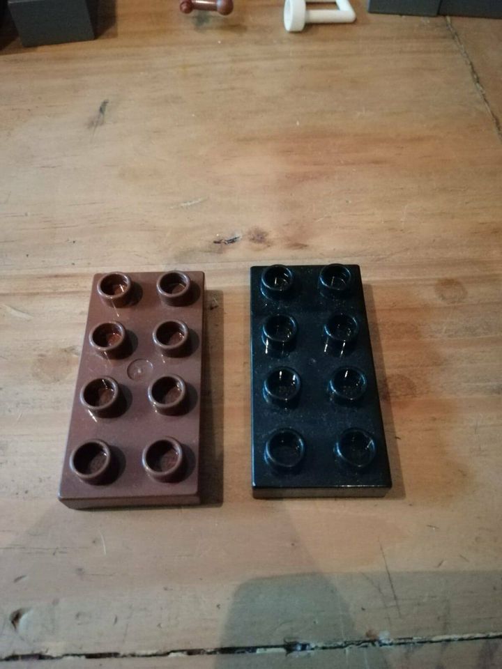 2 x Lego Duplo Basic Platte 2x4 Stein für z.B. Ritterburg in Hettstedt