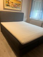 Bett Boxspringbett IKEA kaum benutzt 160cm/200cm Nordrhein-Westfalen - Herne Vorschau