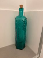 Dekoration Glas Vase / Flasche türkis mit Korken Nordrhein-Westfalen - Waldbröl Vorschau