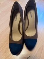 Plateau Pumps braun-blau Graceland neuwertig Saarland - Merzig Vorschau