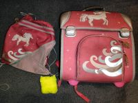 Schultasche Kinder Pink/Pferd Bayern - Marktrodach Vorschau