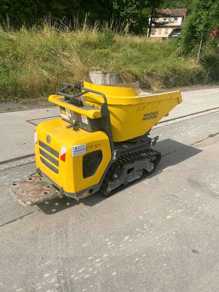 Wacker Dt10 9800,- € Dumper Raupendumper Kippmulde in Horb am Neckar