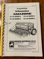 Original Amazone Drillmaschine Ersatzteilliste D7 Super S Nordrhein-Westfalen - Borken Vorschau