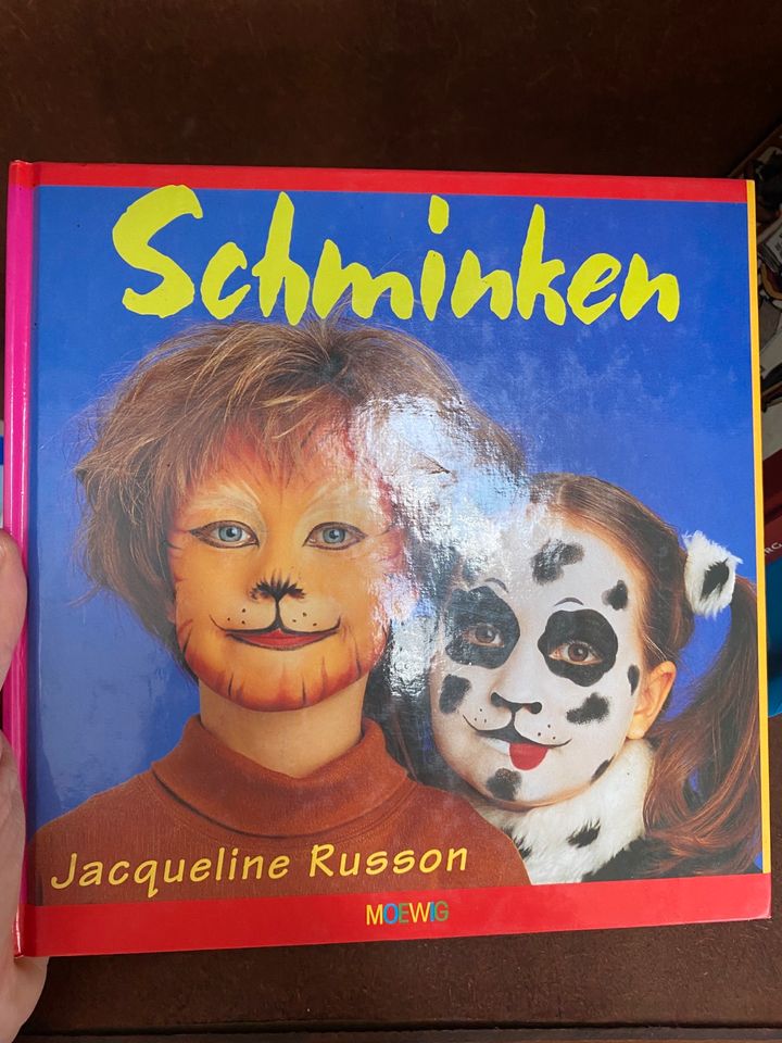 Buch Kinder schminken Maskenbildner Fasching Karneval in Berlin