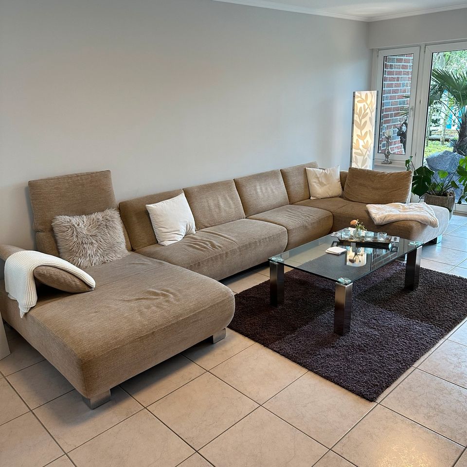 Sofa Couch Sofagarnitur beige in Sassenberg