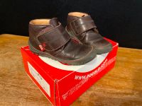 Pololo Kinderschuhe ELCHE dunkelbraun castagno Klettverschluss Mitte - Wedding Vorschau