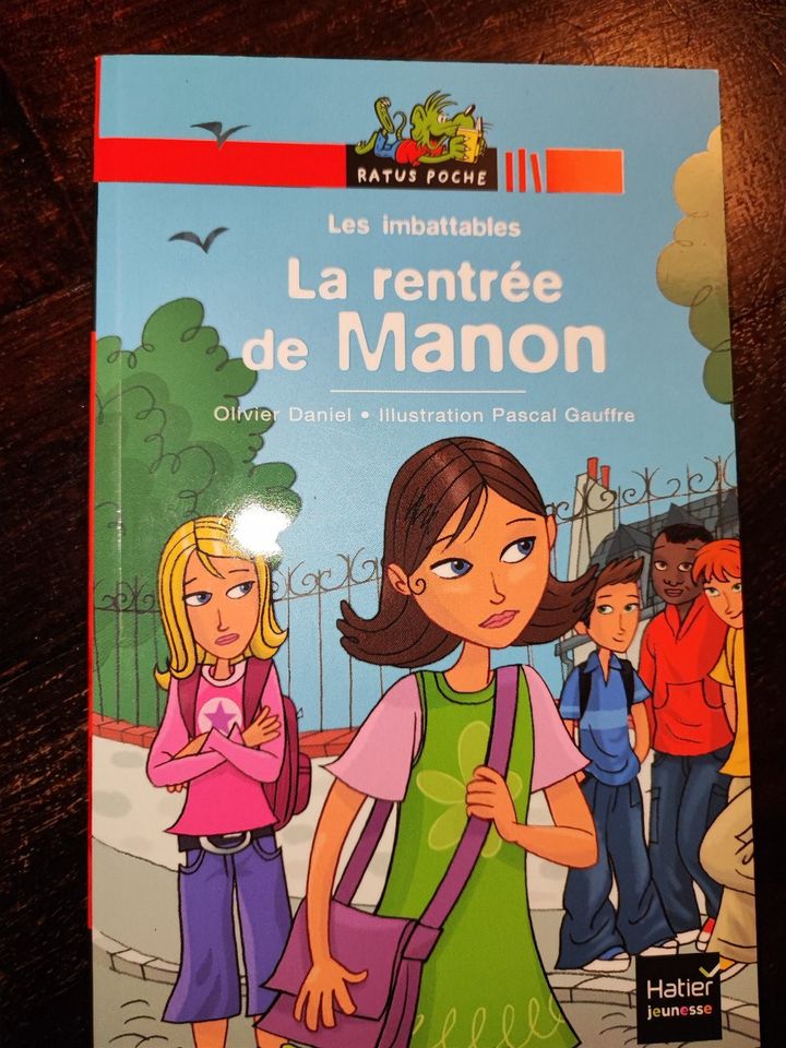 Kinderbuch auf Französich "La rentrée de Manon" in Frankfurt am Main