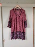 Kleid Tunika Vero Moda M rot lila floral Blumen boho Saarland - Merchweiler Vorschau